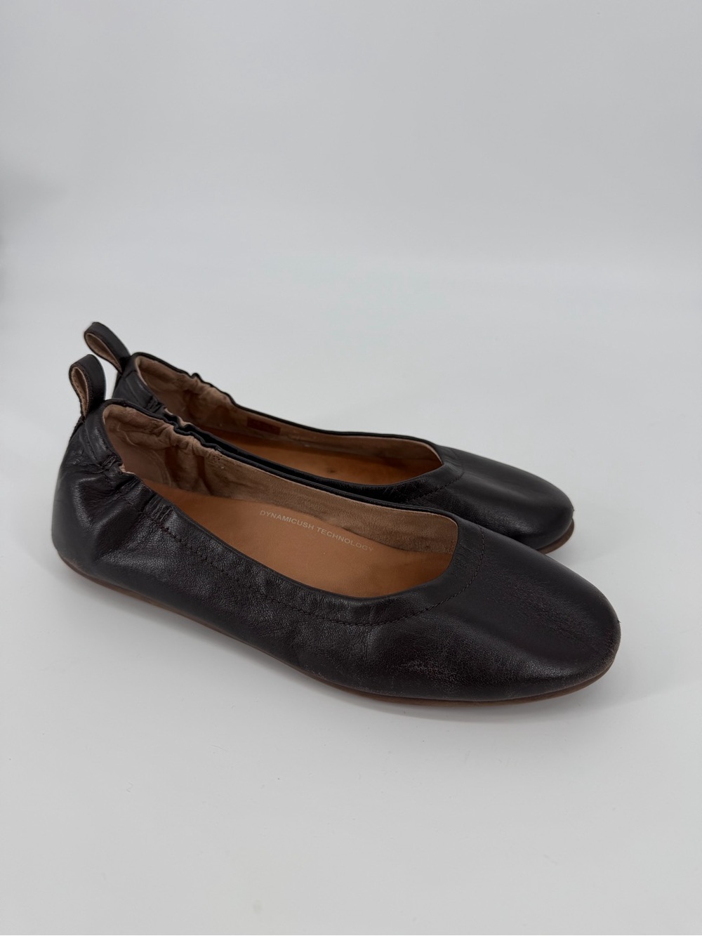 FitFlop Allegro Black Leather Ballet Flats Women’s Size 7.5